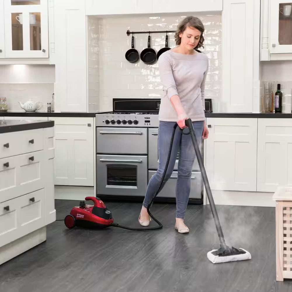Steam Dynamo 51 Oz. Portable Steam Cleaner with Attachments, 1500W, Corded