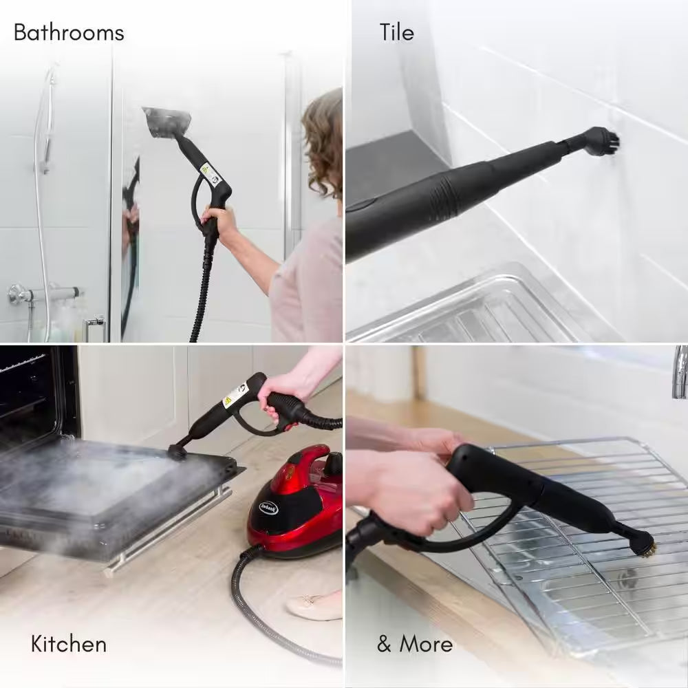 Steam Dynamo 51 Oz. Portable Steam Cleaner with Attachments, 1500W, Corded
